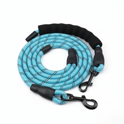 Reflexní vodítko pro psy s pohodlnou polstrovanou rukojetí