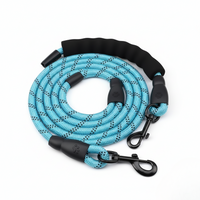 Reflexní vodítko pro psy s pohodlnou polstrovanou rukojetí