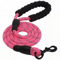 Reflexní vodítko pro psy s pohodlnou polstrovanou rukojetí