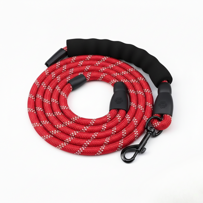 Reflexní vodítko pro psy s pohodlnou polstrovanou rukojetí